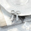 Wholesale Minimalist Geometric Stainless Steel Pearl Earrings With Electroplating Design