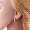 Wholesale Minimalist Geometric Star Copper Goldplated Women's Earrings
