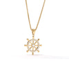 Wholesale Minimalist Geometric Titanium Steel Necklace With Box Chain And Pendant Electroplated Design For Women