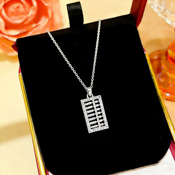 Wholesale Minimalist Geometric Titanium Steel Oshaped Chain Necklace With Diamond Design For Women