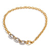 Wholesale Minimalist Light Luxury Geometric Stainless Steel Electroplated Necklace For Women