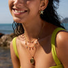 Wholesale Minimalist Marine Life Pattern Electroplated Stainless Steel And Titanium Steel Earrings And Necklaces For Women
