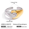 Wholesale Minimalist Marine Life Pattern Stainless Steel And Titanium Steel Electroplated Hand Jewelry And Earrings For Women