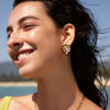 Wholesale Minimalist Marine Life Pattern Stainless Steel And Titanium Steel Electroplated Hand Jewelry And Earrings For Women