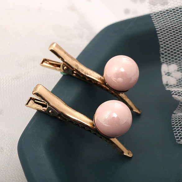 Wholesale Minimalist Natural Style Alloy Duckbill Clip Hairpin With Electroplating