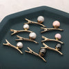 Wholesale Minimalist Natural Style Alloy Duckbill Clip Hairpin With Electroplating