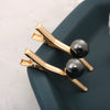 Wholesale Minimalist Natural Style Alloy Duckbill Clip Hairpin With Electroplating