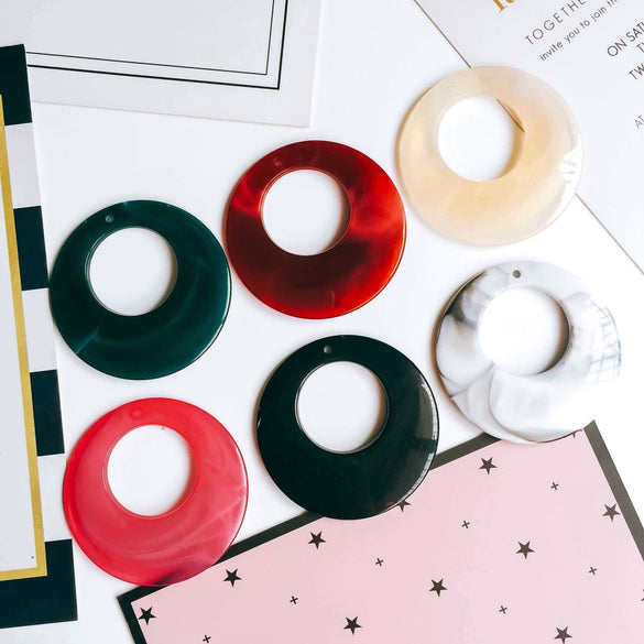 Wholesale Minimalist Resin Handmade Diy Jewelry Accessories Rings Pendants Earrings With Environmental Protection Treatment