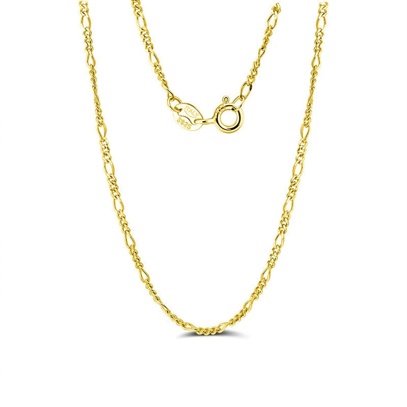 Wholesale Minimalist S925 Sterling Silver Side Chain Pendant Necklace With Electroplating