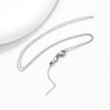 Wholesale Minimalist Stainless Steel And Copper Gold Plated Oshaped Chain Necklace Unisex