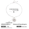 Wholesale Minimalist Stainless Steel Geometric Hammered Spiral Sun Pendant Necklace With 18K Gold Electroplated Design For Women