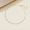 Wholesale Minimalist Stainless Steel Necklace With Diamond Fivepointed Star And Butterfly Pendant Electroplated Accessories For Ladies
