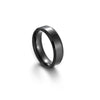 Wholesale Minimalist Ushape Stainless Steel Unisex Ring With Electroplating Treatment
