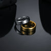 Wholesale Minimalist Ushape Stainless Steel Unisex Ring With Electroplating Treatment
