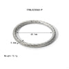Wholesale Minimalistic Spiral Design Stainless Steel Bracelet Jewelry With Vacuum Real Gold Electroplating In Pvd Furnace