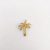 Wholesale Mixed Style Hollow Heart Tree Of Life Coconut Tree Series 18K Gold Plated Copper Pendant Diy Bracelet Necklace Accessories