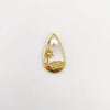 Wholesale Mixed Style Hollow Heart Tree Of Life Coconut Tree Series 18K Gold Plated Copper Pendant Diy Bracelet Necklace Accessories