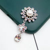 Wholesale Mobile Phone Case Accessories Alloy Pearl Pendant Diamond Series With Electroplating