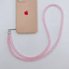 Wholesale Mobile Phone Hanging Rope Nylon Mesh With Acrylic Beads Handmade Unisex