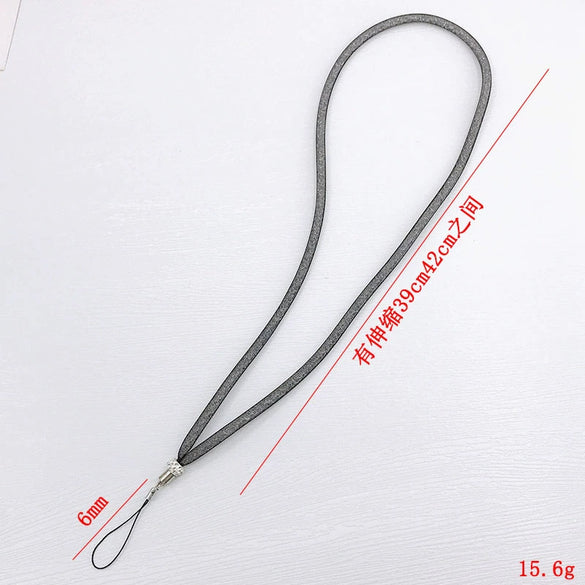 Wholesale Mobile Phone Hanging Rope Nylon Mesh With Acrylic Beads Handmade Unisex