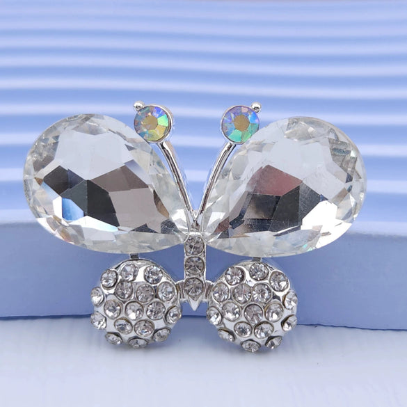 Wholesale Mobile Phone Shell Accessories Alloy Dripping Oil Butterfly Rhinestone Handmade Diamondembedded