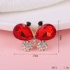 Wholesale Mobile Phone Shell Accessories Alloy Dripping Oil Butterfly Rhinestone Handmade Diamondembedded