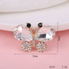 Wholesale Mobile Phone Shell Accessories Alloy Dripping Oil Butterfly Rhinestone Handmade Diamondembedded