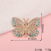 Wholesale Mobile Phone Shell Accessories Alloy Dripping Oil Butterfly Rhinestone Handmade Diamondembedded