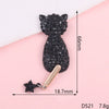 Wholesale Mobile Phone Shell Accessories Alloy Rhinestone Diamond With Cat Head Fox Pattern Electroplated