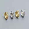 Wholesale Mobius Ear Buckle 925 Silver Geometric Ins Zircon Electroplated Earrings For Women