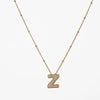 Copper Gold Plated Silver Plated Modern Style Classic Style Letter Copper Pendant Necklace