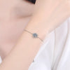 Wholesale Moissanite Bracelet 925 Silver Round Bag Star Moon Style Platinum Plated