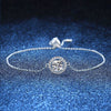 Wholesale Moissanite Bracelet 925 Silver Round Bag Star Moon Style Platinum Plated