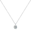 Wholesale Moissanite Necklace 925 Sterling Silver Geometric Style Seiko Women's Clavicle Chain