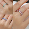 Wholesale Moissanite Ring 925 Silver Fashion Geometric Style Set With Diamonds For Women