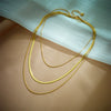 Wholesale Multi Layer Snake Shaped Titanium Steel Necklace Cold Style Electroplated For Women