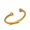 Wholesale Multicolor Titanium Steel And Stainless Steel Electroplated Twist Room Gold Bracelet Cable Bracelet With Personality Style