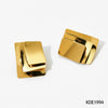 Wholesale Multilayer Geometric Stainless Steel Earrings With Advanced Design Sense And Electroplating For Women's Fashion