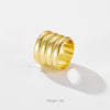 Wholesale Multilayer Punk Style Copper Ring With Exaggerated Creative Design And Electroplating Treatment In Joker Theme For Women And Unisex