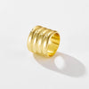 Wholesale Multilayer Punk Style Copper Ring With Exaggerated Creative Design And Electroplating Treatment In Joker Theme For Women And Unisex