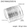 Wholesale Multilayered Geometric Stainless Steel Electroplated Bracelet Set For Women