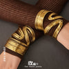 Wholesale Multilayered Geometric Stainless Steel Electroplated Bracelet Set For Women