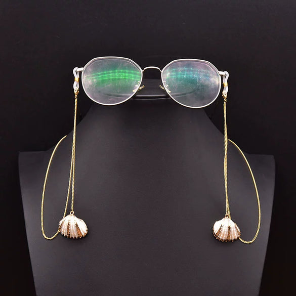 Wholesale Natural Baroque Pearl Hanging Chain Glasses Chain Jewelry Beaded Eye Accessories Anti Lost For Women
