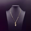 Wholesale Natural Baroque Pearl Long Sweater Chain With Geometric Pattern For Women Retro Beaded Clavicle Chain Jewelry