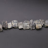 Wholesale Natural Crystal Agate Fluorite Raw Stone Ore Perforated Diy Beads