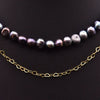 Wholesale Natural Freshwater Baroque Pearl Multi Layer Retro Long Clavicle And Sweater Chain Necklace For Women With 925 Silver Pendant And Geometric Pattern Electroplated