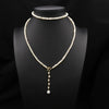Wholesale Natural Freshwater Baroque Pearl Multi Layer Retro Long Clavicle And Sweater Chain Necklace For Women With 925 Silver Pendant And Geometric Pattern Electroplated
