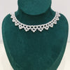 Wholesale Natural Freshwater Pearl And 925 Silver Necklace Braided Retro Style Round Shape