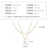 Wholesale Natural Freshwater Pearl Clavicle Necklace With Invisible Pendant Silver 925 Silver Electroplated Geometric Style