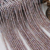 Wholesale Natural Freshwater Pearl Eggshaped String Jewelry Purple